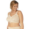 Sutien fara armatura - bej, Triumph - bumbac, dantela - Doreen-10166213-Bej