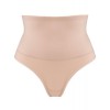 Tanga dama modelator cu talie inalta - bej, Mitex - bumbac - Iga-String-Bej