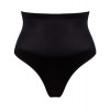 Tanga dama modelator cu talie inalta - negru, Mitex - bumbac - Iga-String-Negru