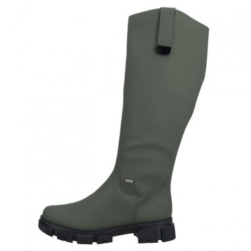Cizme dama verde Rieker iarna imblanite impermeabil Y7190-54-Verde
