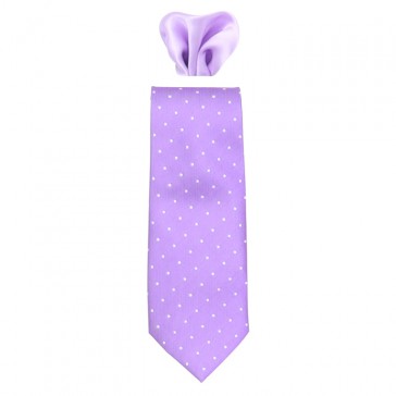 Cravata barbati cu batista mov Gama CRVT-GM-0053-Mov