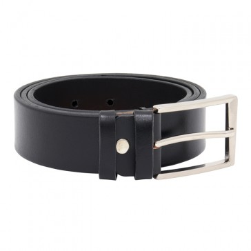 Curea piele barbati cu catarama metalica negru Denilari CR-DNLR-0016-Negru