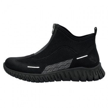 Ghete dama negru Rieker iarna M5351-00-Negru