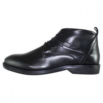 Ghete piele naturala barbati negru Gitanos 3403-Negru