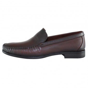 Mocasini piele naturala barbati maro Dogati shoes 7002-Kahve