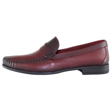 Mocasini piele naturala barbati bordo Dogati shoes 7003-Bordo