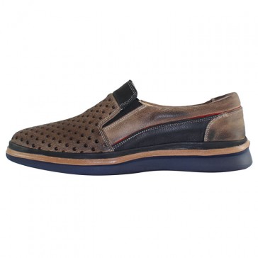 Pantofi piele naturala barbati maro Dogati shoes DC-219-23-36