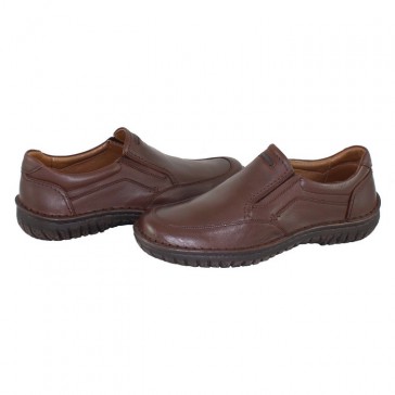 Pantofi piele naturala barbati maro Krisbut 4800-4-1-Brown