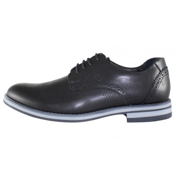 Pantofi eleganti piele naturala barbati negru Nevalis 868-Negru