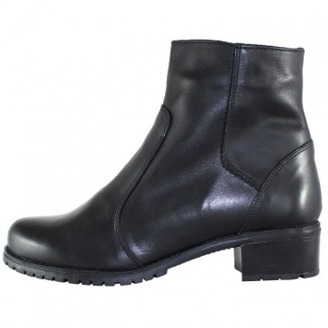 Ghete piele naturala dama negru Nicolis iarna 146640-Negru