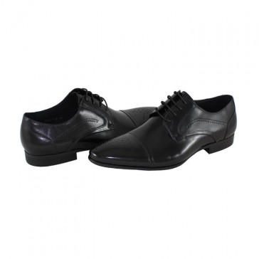 Pantofi eleganti piele naturala barbati negru Saccio A812-33A-Black