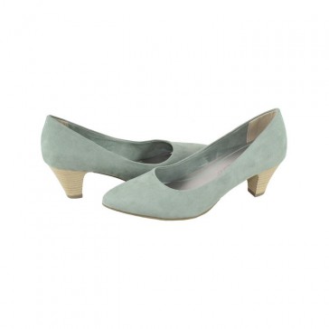 Pantofi dama verde Marco Tozzi toc mic 2-22434-26-768-Mint