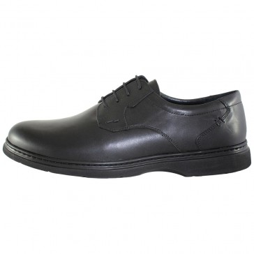 Pantofi piele naturala barbati negru Pieton SIR-060-Negru