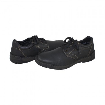 Pantofi piele naturala barbati negru Rieker B03300-00-Black