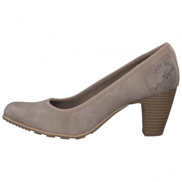 Pantofi dama maro s.Oliver toc mediu 5-22404-20-341-Taupe