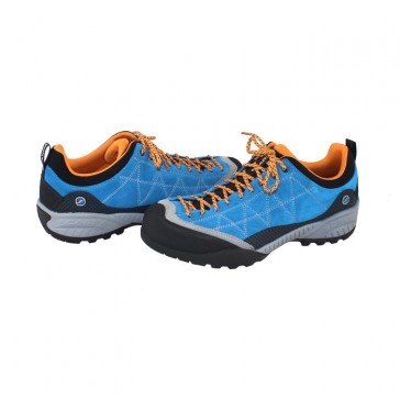 Pantofi piele intoarsa sport barbati albastru portocaliu Scarpa 72530-350-Azure-Orange