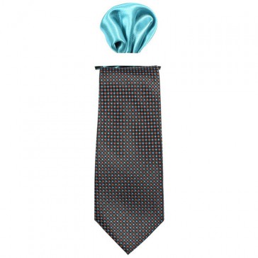 Palomashop-ro-Set-cravata-negru-albastru