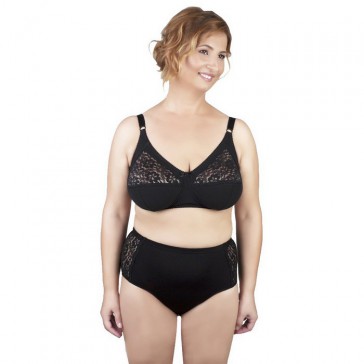 Uniconf - Boxer cu talie inalta BF16, Negru