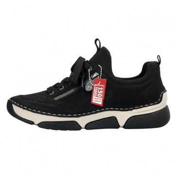 Pantofi dama negru Rieker relax confort 45973-00-Negru