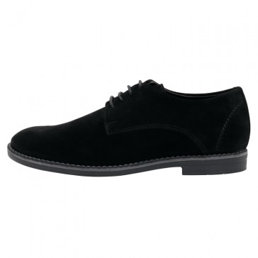 Pantofi eleganti piele intoarsa barbati negru Nicolis 201918-Negru