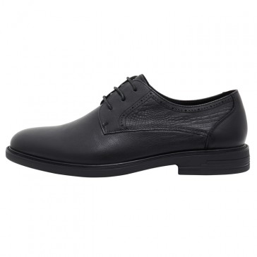 Pantofi eleganti piele naturala barbati negru Otter E6E600001-01-N-Negru