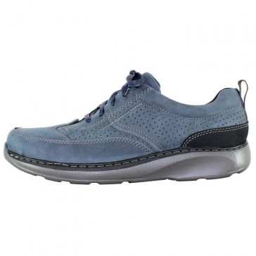 Pantofi piele naturala barbati albastru Mels 61901-Blue