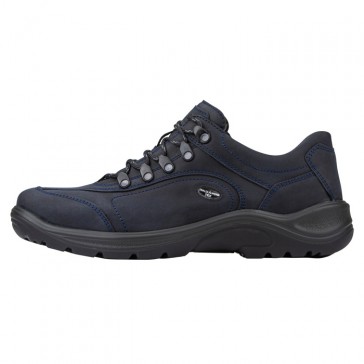 Pantofi piele naturala barbati bleumarin Waldlaufer relax confort ortopedic 415901-158-194-Hayo-Bleumarin