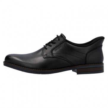 Pantofi piele naturala barbati negru Rieker relax confort 10353-00-Negru