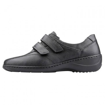 Pantofi piele naturala dama negru Waldlaufer relax confort ortopedic 607302-172-001-Kya-Schwarz