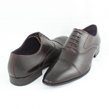 Pantofi eleganti piele naturala barbati maro Saccio W230805B-Brown