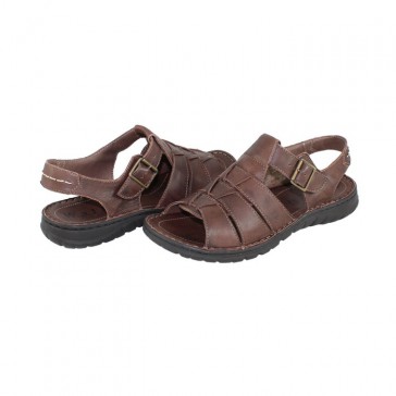 Sandale piele naturala barbati maro Walk in the city 541-1436-Tmoro