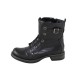 Ghete piele naturala dama negru Agressione iarna BK1-V1-Negru