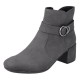 Botine dama gri Rieker iarna 70289-45-Gri