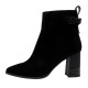 Botine piele intoarsa dama elegante negru Epica iarna K3K350050-01-I-Negru