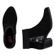 Botine piele intoarsa dama negru Rieker iarna Y2152-00-Negru