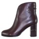 Botine piele naturala dama elegante bordo Epica JIXR662-DA026-B792BL-23-N-Bordo