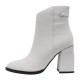 Botine piele naturala dama elegante gri Epica iarna HMHM50011B-52-N-Gri
