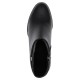 Botine piele naturala dama elegante negru Epica iarna F6F630035A-01-N-Negru