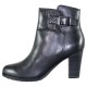 Botine piele naturala dama negru Marco Tozzi iarna 2-25372-23-002-Black-Antic