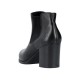 Botine piele naturala dama negru Rieker iarna 50194-00-Negru