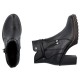 Botine piele naturala dama negru Rieker iarna Y2567-00-Negru