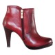 Botine piele naturala dama elegante bordo s.Oliver 5-25348-23-Bordeaux