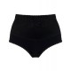 Chilot dama modelator cu talie inalta negru Mitex bumbac dantela Ala-Negru