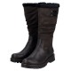 Cizme dama maro Rieker iarna imblanite impermeabil 73291-25-Maro