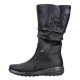 Cizme dama negru Rieker iarna imblanite impermeabil Z7072-00-Negru