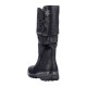 Cizme dama negru Rieker iarna imblanite impermeabil Z7072-00-Negru