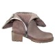 Cizme piele intoarsa dama maro Marco Tozzi iarna 2-26499-23-346-Taupe-Antic