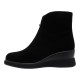 Cizme piele intoarsa dama negru Karisma iarna W1W150001A-01-I-Negru