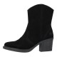 Cizme piele intoarsa dama negru Rieker iarna Y1251-00-Negru