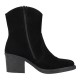 Cizme piele intoarsa dama negru Rieker iarna Y1251-00-Negru
